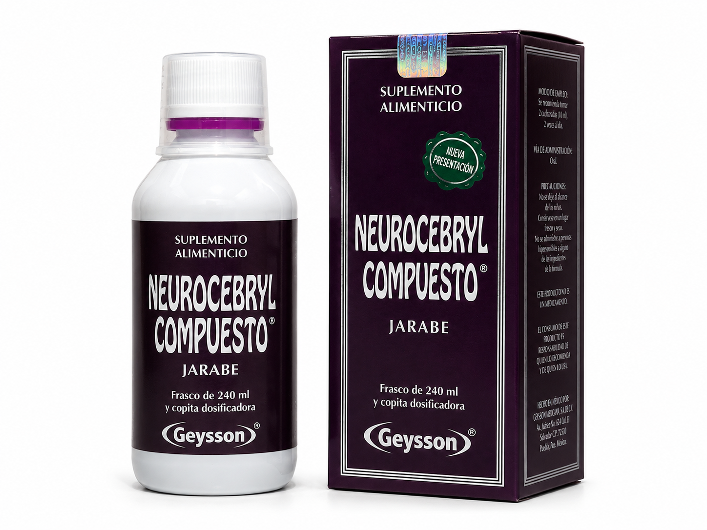 Neurocebryl Compuesto Jarabe